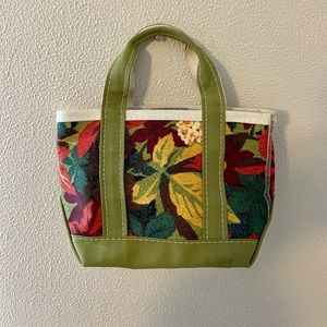 Vintage LL Bean Floral Tote